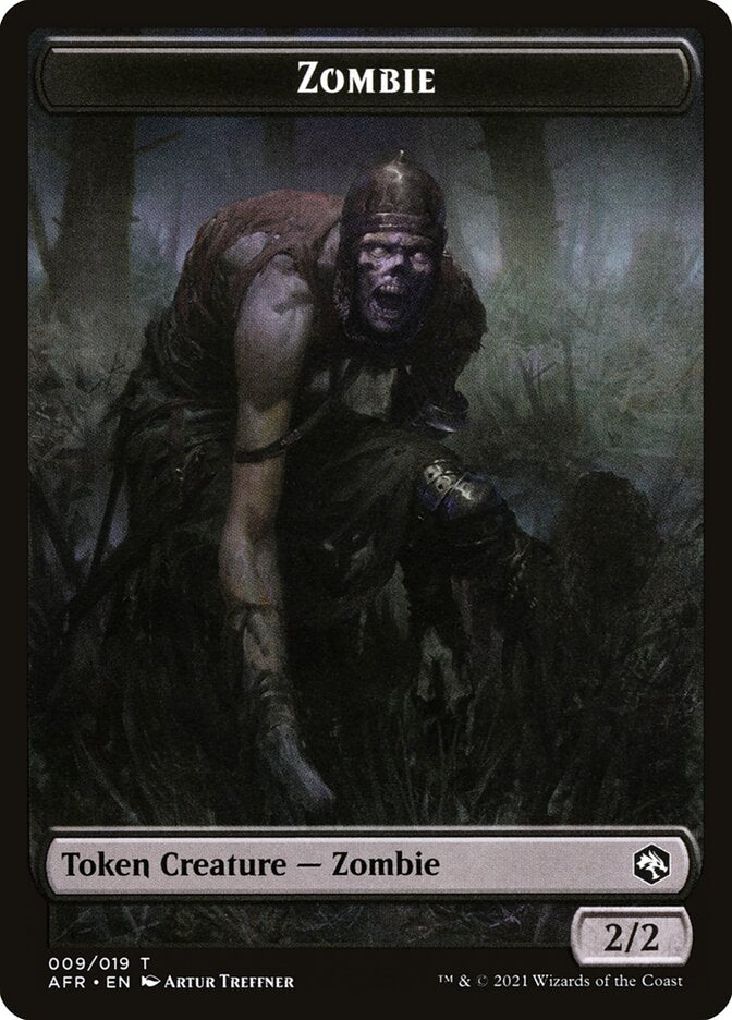 Zombie Token [Dungeons & Dragons: Adventures in the Forgotten Realms Tokens] | Mindsight Gaming