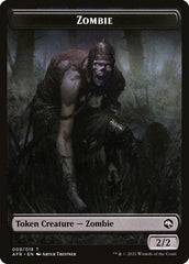 Spider // Zombie Double-Sided Token [Dungeons & Dragons: Adventures in the Forgotten Realms Tokens] | Mindsight Gaming