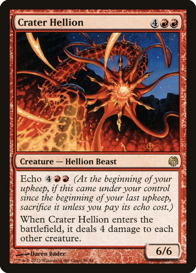 Crater Hellion [Duel Decks: Heroes vs. Monsters] | Mindsight Gaming