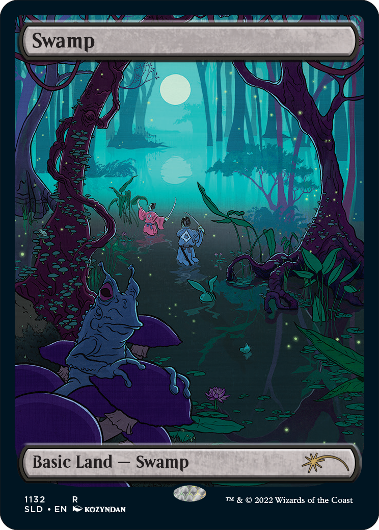 Swamp (1132) (Full-Art) [Secret Lair Drop Series] | Mindsight Gaming