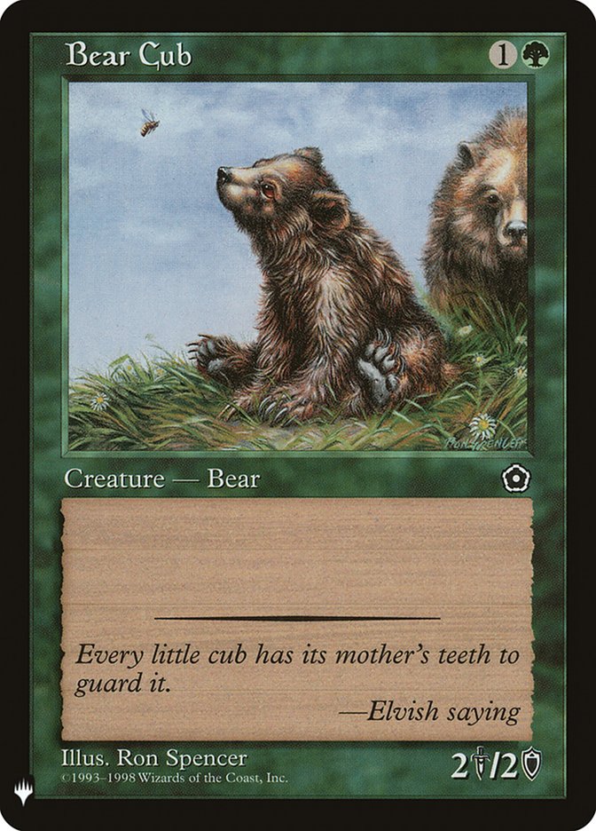 Bear Cub [Mystery Booster] | Mindsight Gaming