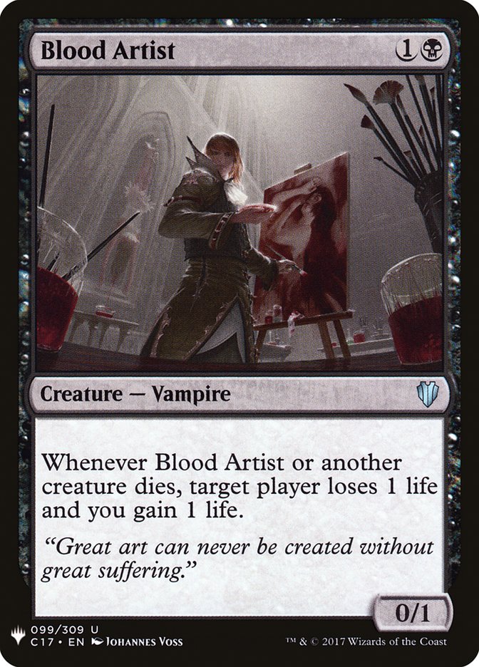 Blood Artist [Mystery Booster] | Mindsight Gaming