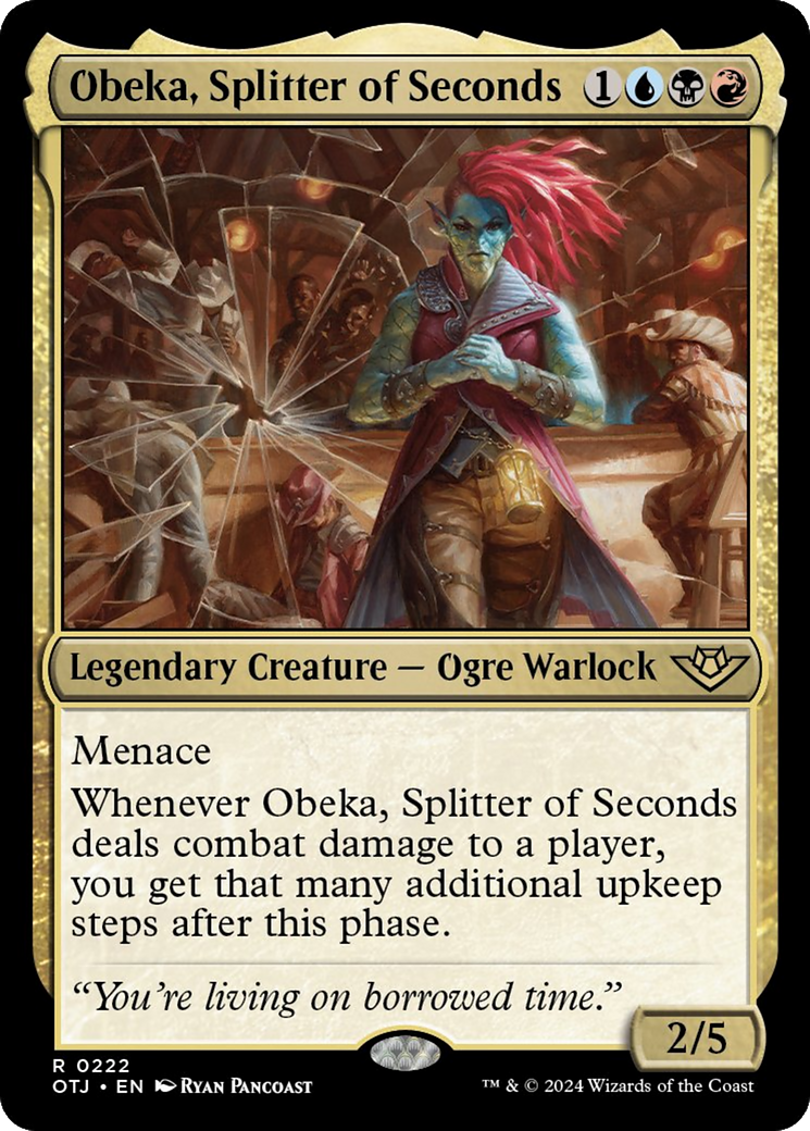 Obeka, Splitter of Seconds [Outlaws of Thunder Junction] | Mindsight Gaming