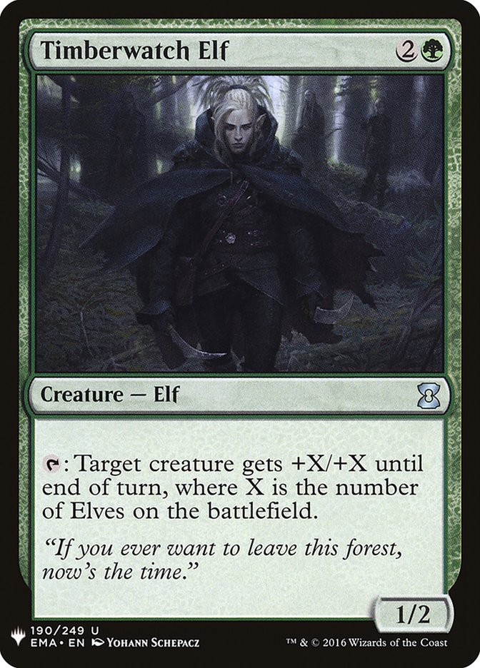 Timberwatch Elf [Mystery Booster] | Mindsight Gaming