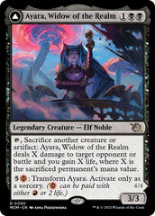 Ayara, Widow of the Realm // Ayara, Furnace Queen [March of the Machine] | Mindsight Gaming
