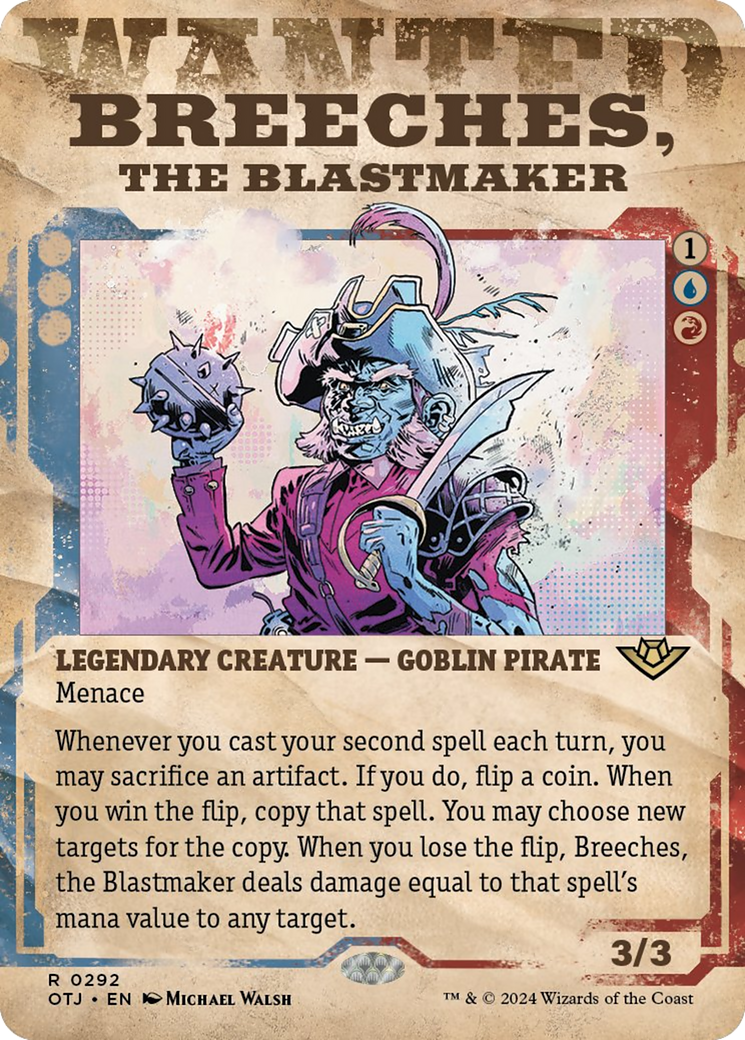 Breeches, the Blastmaker (Showcase) [Outlaws of Thunder Junction] | Mindsight Gaming