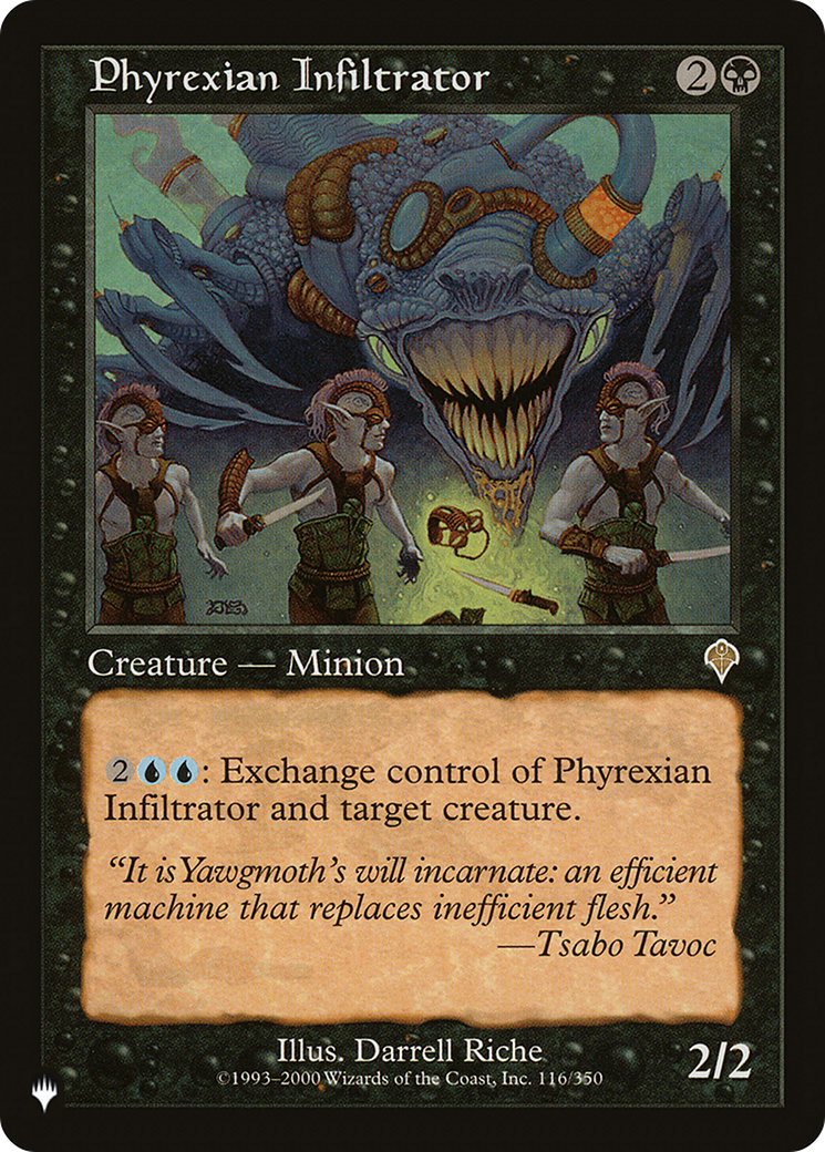 Phyrexian Infiltrator [The List] | Mindsight Gaming
