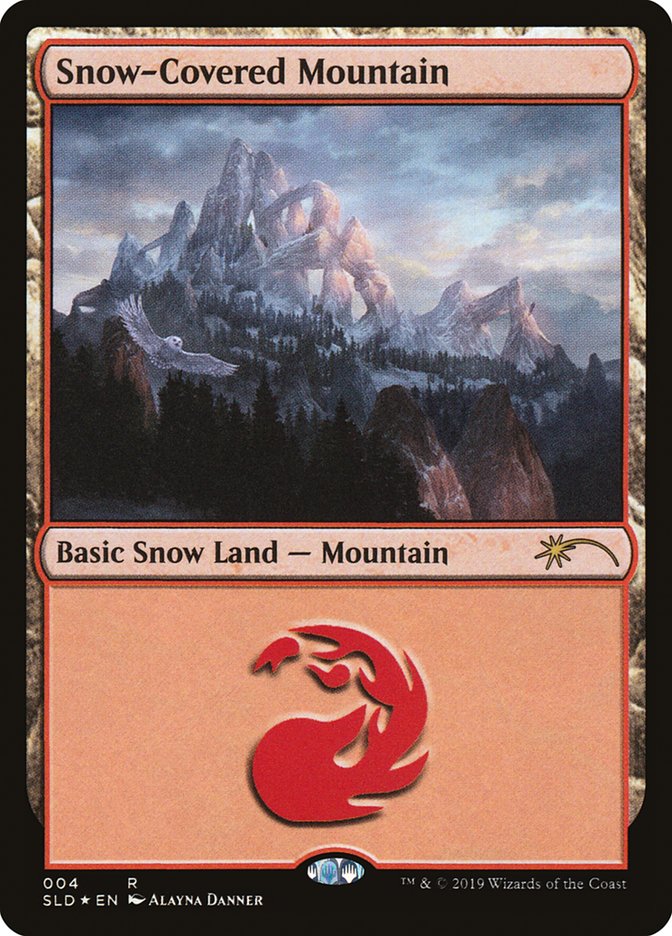 Snow-Covered Mountain (004) [Secret Lair Drop Series] | Mindsight Gaming