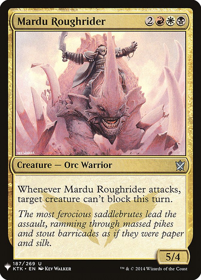 Mardu Roughrider [Mystery Booster] | Mindsight Gaming