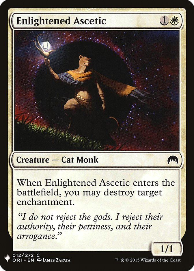 Enlightened Ascetic [Mystery Booster] | Mindsight Gaming