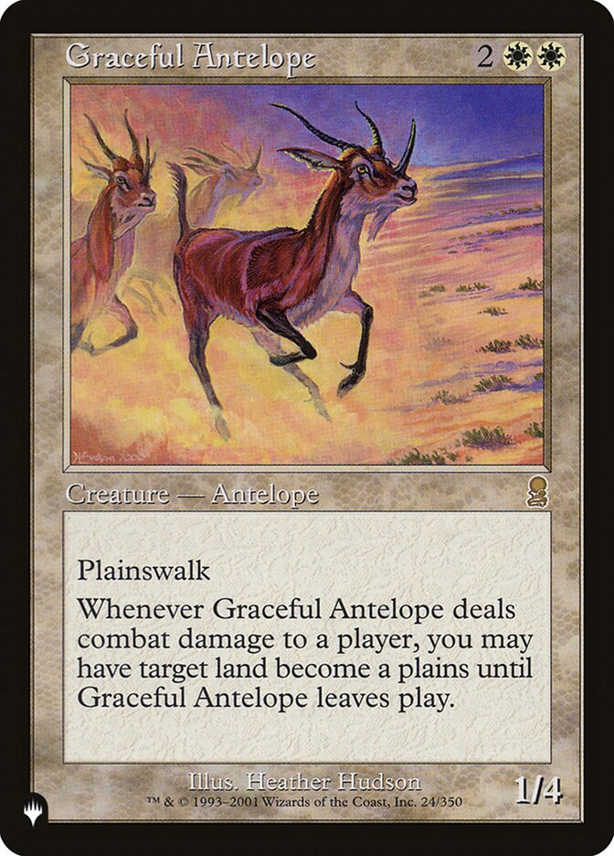Graceful Antelope [The List] | Mindsight Gaming