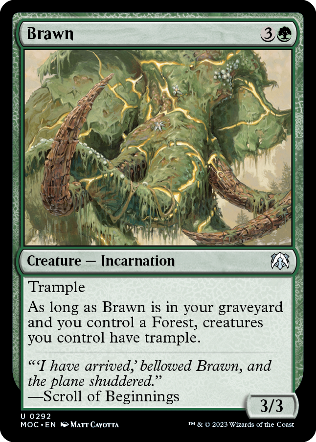 Brawn [March of the Machine Commander] | Mindsight Gaming