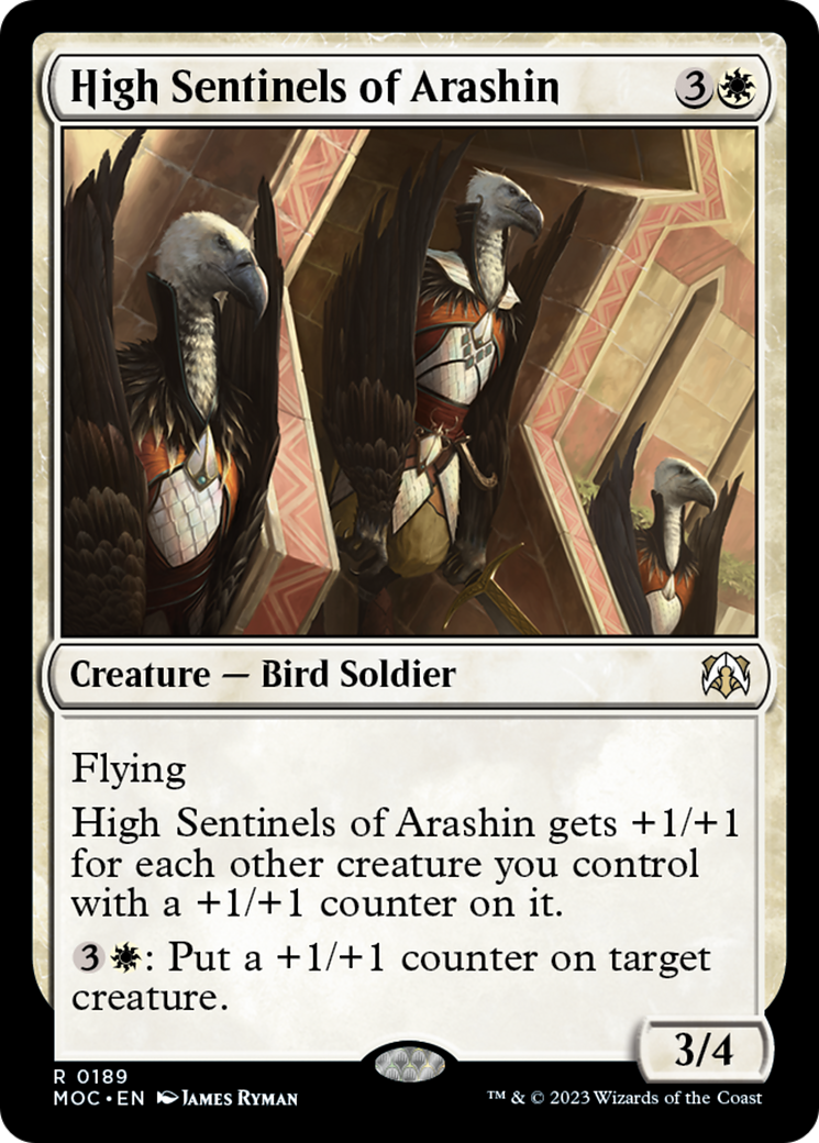 High Sentinels of Arashin [March of the Machine Commander] | Mindsight Gaming