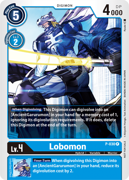Lobomon [P-030] [Promotional Cards] | Mindsight Gaming