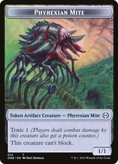 Phyrexian Mite (012) // The Hollow Sentinel Double-Sided Token [Phyrexia: All Will Be One Tokens] | Mindsight Gaming