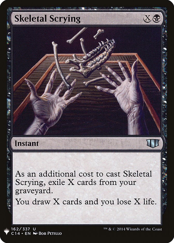 Skeletal Scrying [Mystery Booster] | Mindsight Gaming