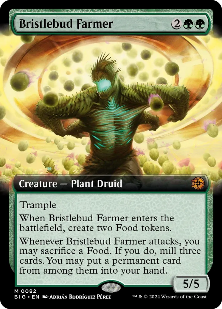 Bristlebud Farmer (Extended Art) [Outlaws of Thunder Junction: The Big Score] | Mindsight Gaming