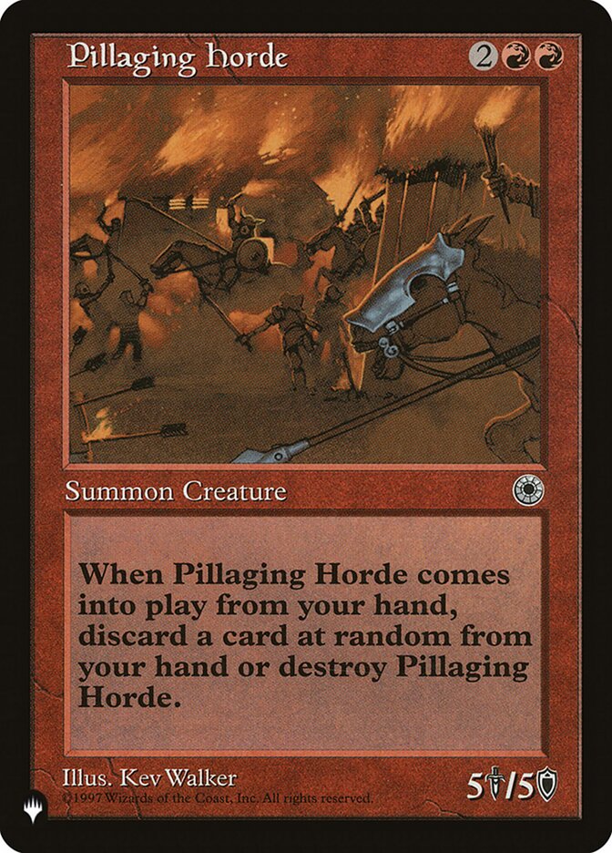 Pillaging Horde [The List] | Mindsight Gaming