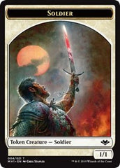 Soldier (004) // Construct (017) Double-Sided Token [Modern Horizons Tokens] | Mindsight Gaming
