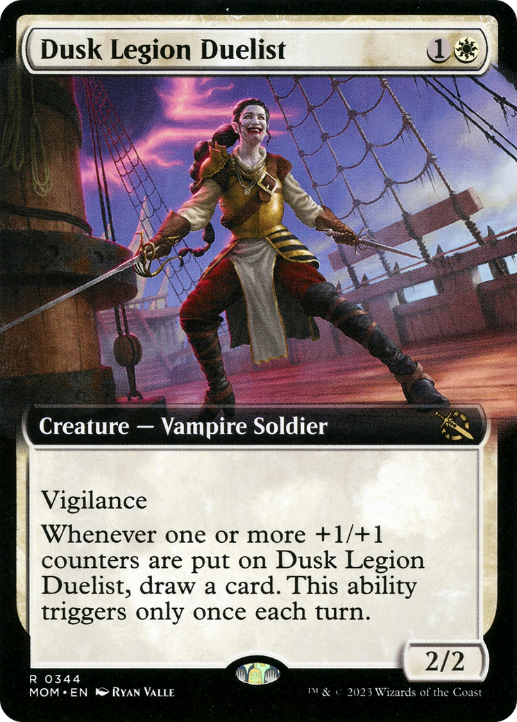 Dusk Legion Duelist (Extended Art) [March of the Machine] | Mindsight Gaming