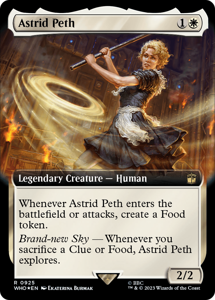 Astrid Peth (Extended Art) (Surge Foil) [Doctor Who] | Mindsight Gaming