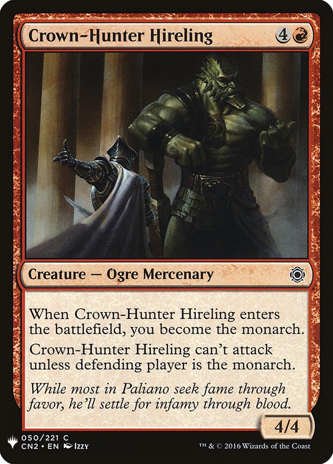 Crown-Hunter Hireling [Mystery Booster] | Mindsight Gaming