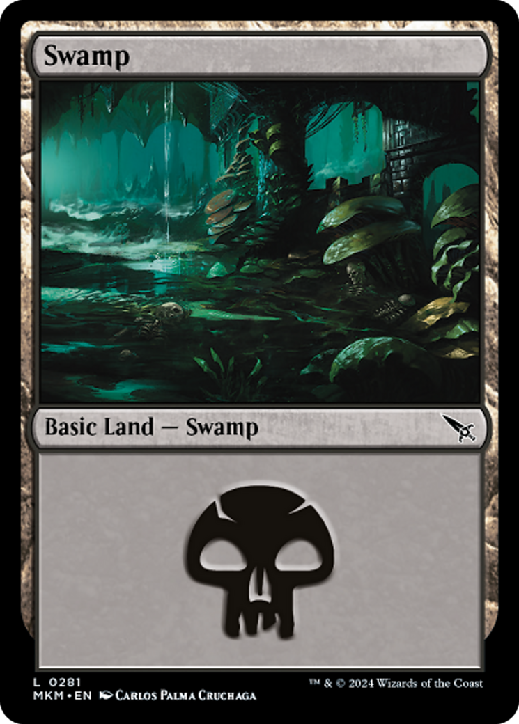 Swamp (0281) [Murders at Karlov Manor] | Mindsight Gaming