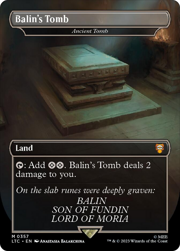 Ancient Tomb - Balin's Tomb [The Lord of the Rings: Tales of Middle-Earth Commander] | Mindsight Gaming