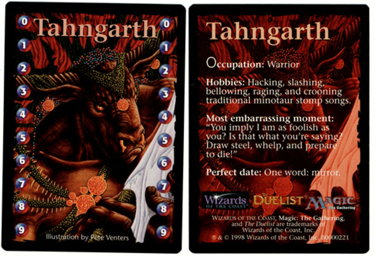 Tahngarth Life Counter Token [Media Promos] | Mindsight Gaming