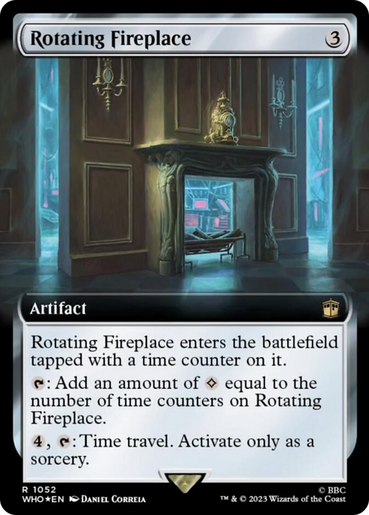 Rotating Fireplace (Extended Art) (Surge Foil) [Doctor Who] | Mindsight Gaming