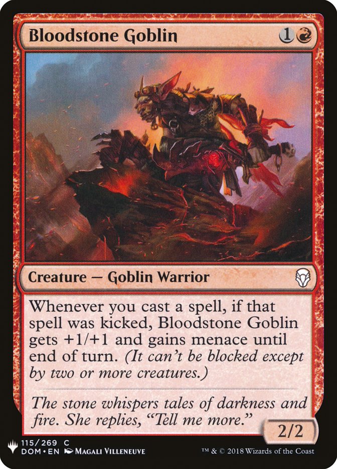 Bloodstone Goblin [Mystery Booster] | Mindsight Gaming
