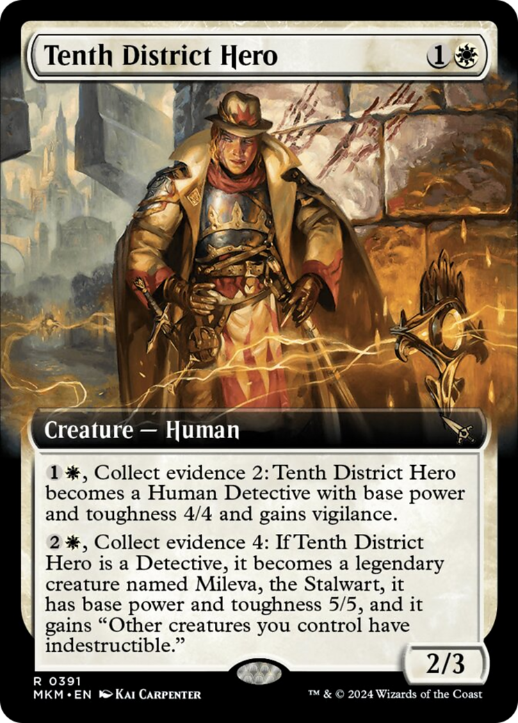 Tenth District Hero (Extended Art) [Murders at Karlov Manor] | Mindsight Gaming