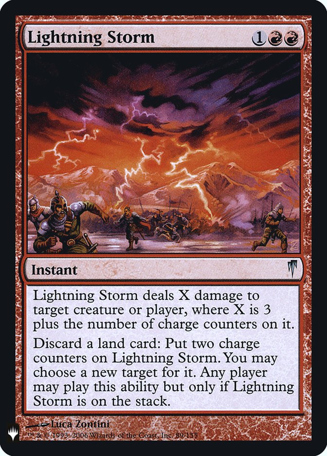 Lightning Storm [Mystery Booster] | Mindsight Gaming