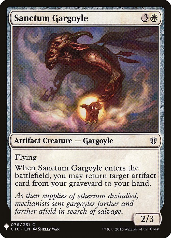 Sanctum Gargoyle [Mystery Booster] | Mindsight Gaming