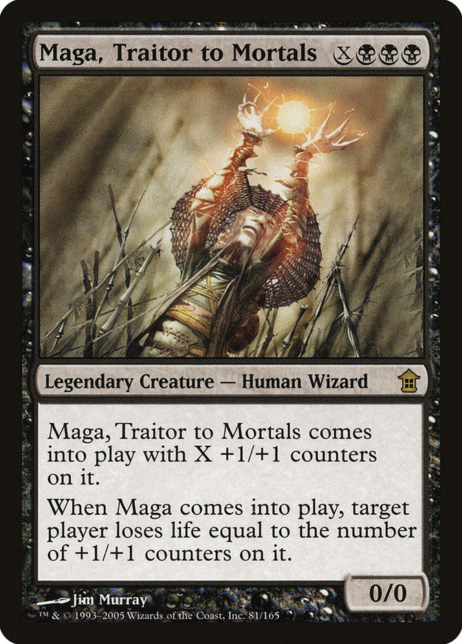 Maga, Traitor to Mortals [Saviors of Kamigawa] | Mindsight Gaming