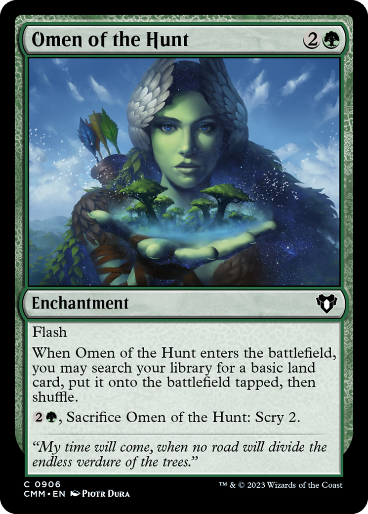 Omen of the Hunt [Commander Masters] | Mindsight Gaming