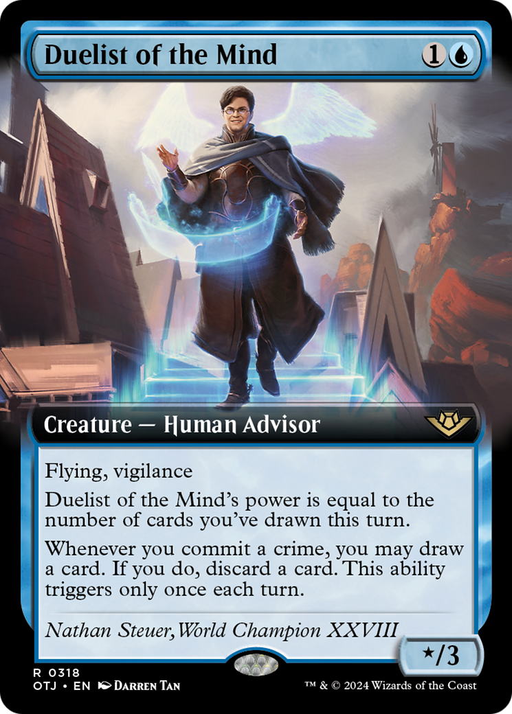 Duelist of the Mind (Extended Art) [Outlaws of Thunder Junction] | Mindsight Gaming