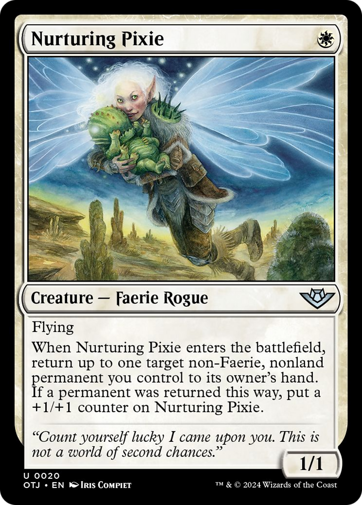 Nurturing Pixie [Outlaws of Thunder Junction] | Mindsight Gaming