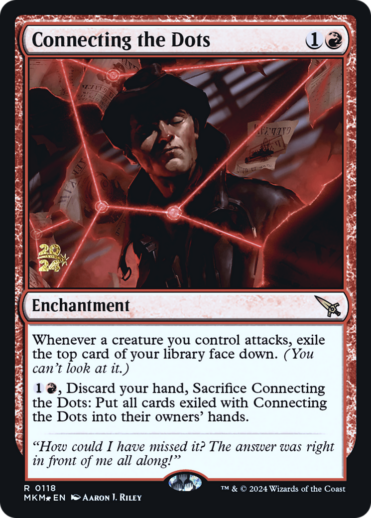 Connecting the Dots [Murders at Karlov Manor Prerelease Promos] | Mindsight Gaming