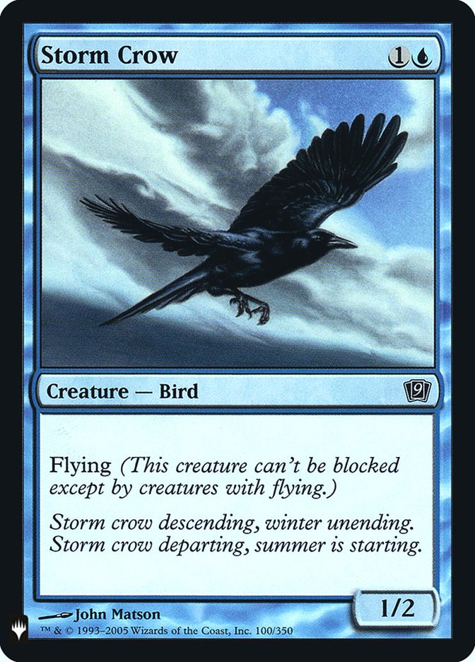 Storm Crow [Mystery Booster] | Mindsight Gaming