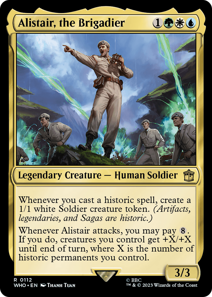 Alistair, the Brigadier [Doctor Who] | Mindsight Gaming