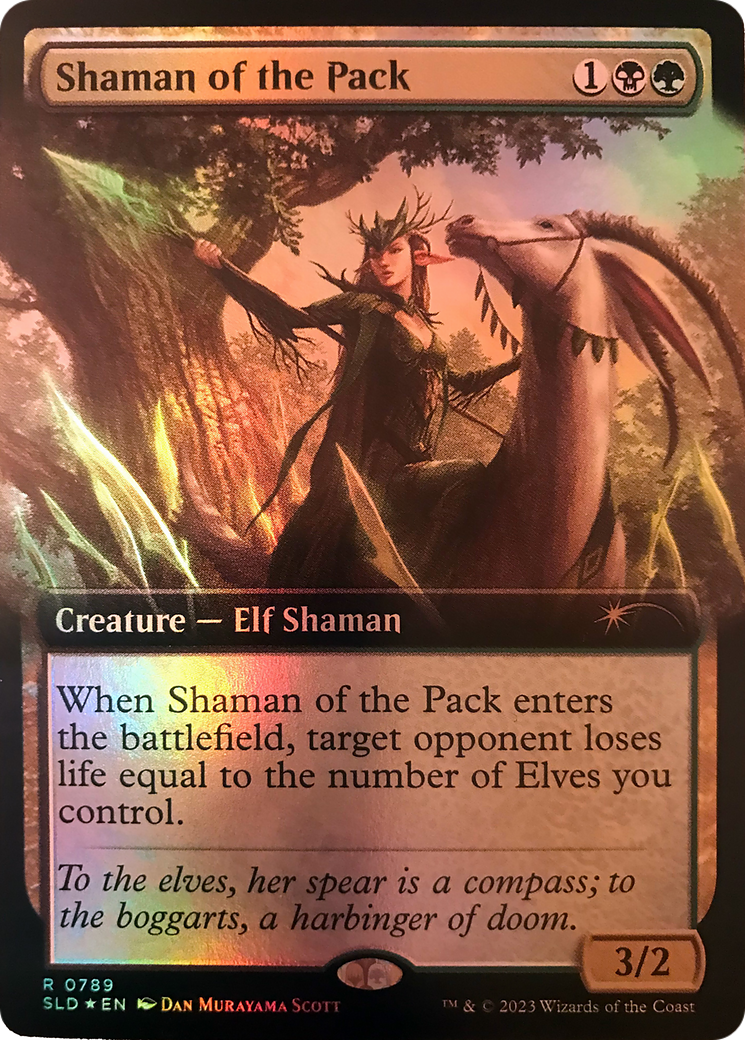 Shaman of the Pack (Extended Art) [Secret Lair Drop Series] | Mindsight Gaming