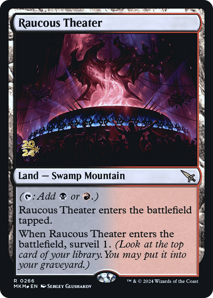 Raucous Theater [Murders at Karlov Manor Prerelease Promos] | Mindsight Gaming