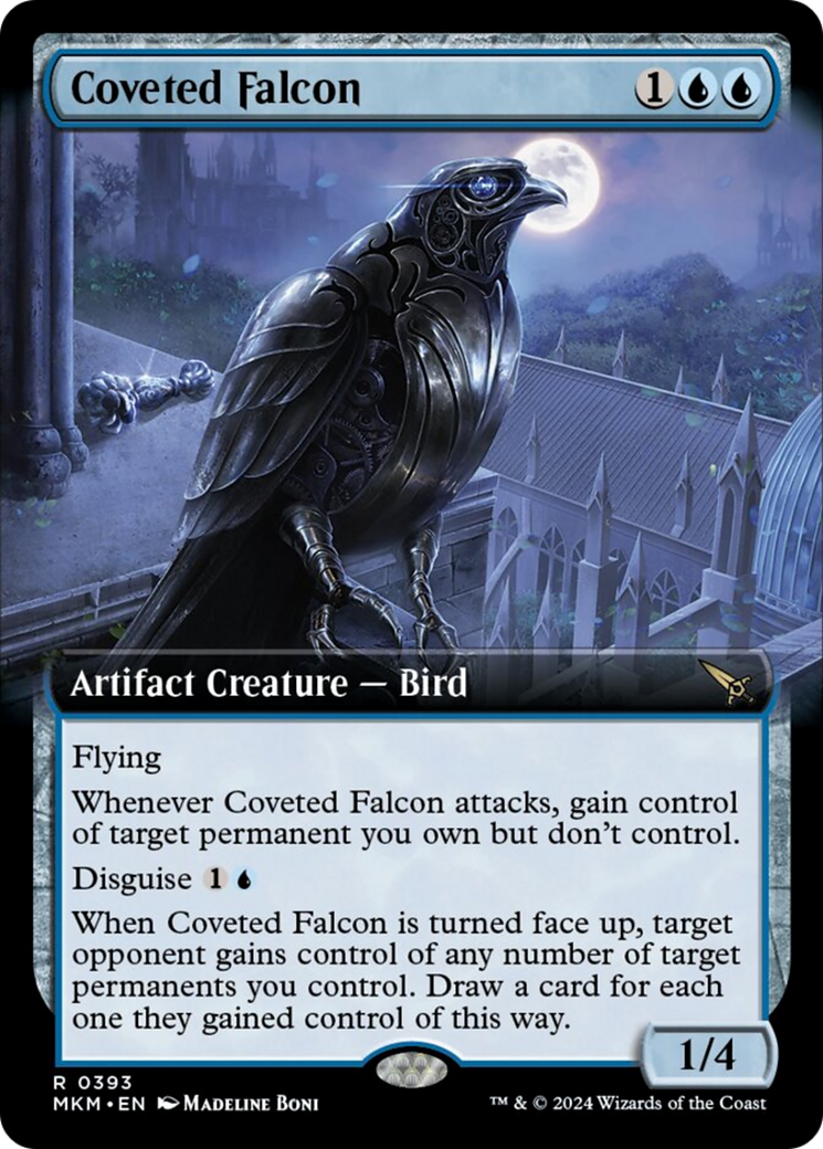 Coveted Falcon (Extended Art) [Murders at Karlov Manor] | Mindsight Gaming