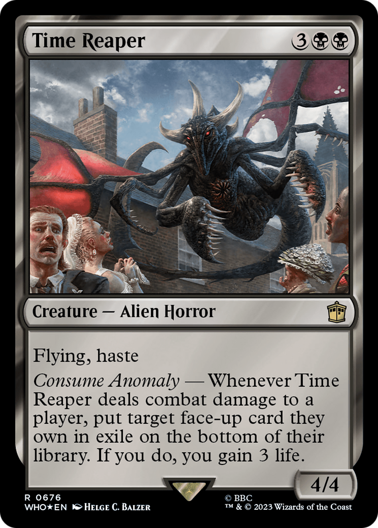 Time Reaper (Surge Foil) [Doctor Who] | Mindsight Gaming