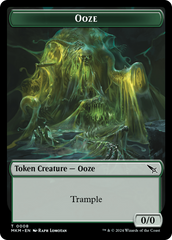 Detective // Ooze Double-Sided Token [Murders at Karlov Manor Tokens] | Mindsight Gaming