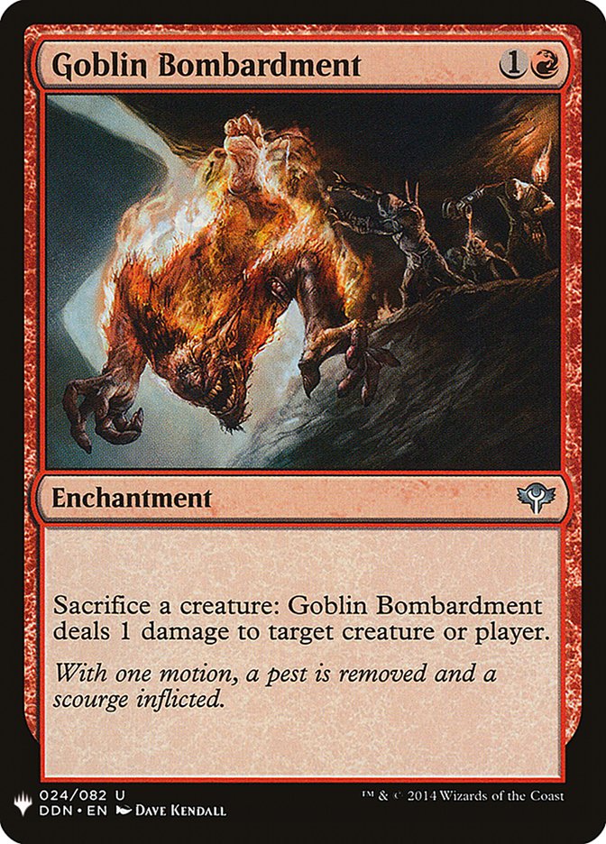Goblin Bombardment [Mystery Booster] | Mindsight Gaming