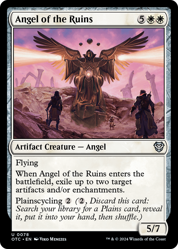 Angel of the Ruins [Outlaws of Thunder Junction Commander] | Mindsight Gaming