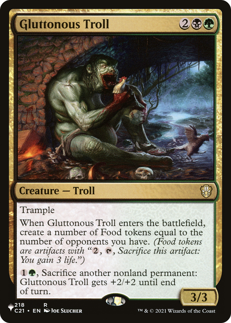Gluttonous Troll [The List] | Mindsight Gaming