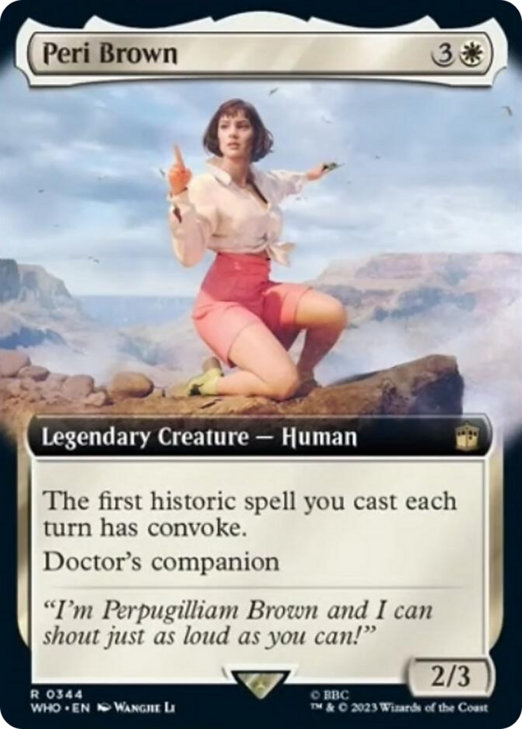 Peri Brown (Extended Art) [Doctor Who] | Mindsight Gaming